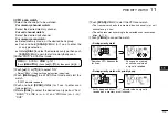 Preview for 121 page of Icom IC-80AD Instruction Manual