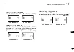 Preview for 139 page of Icom IC-80AD Instruction Manual