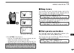 Preview for 161 page of Icom IC-80AD Instruction Manual