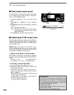 Предварительный просмотр 182 страницы Icom IC-9100 Instruction Manual