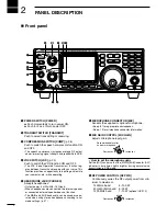 Preview for 4 page of Icom IC-910H Instruction Manual