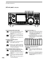 Предварительный просмотр 10 страницы Icom IC-910H Instruction Manual