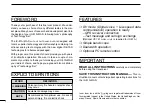 Предварительный просмотр 2 страницы Icom IC-91AD Instruction Manual