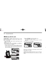 Preview for 90 page of Icom IC-92A Instruction Manual