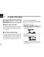 Предварительный просмотр 42 страницы Icom IC-92AD Instruction Manual