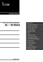 Icom IC-9700 Advanced Manual preview