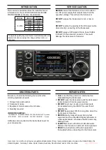 Предварительный просмотр 2 страницы Icom IC-9700 Service Manual