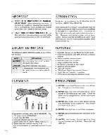 Preview for 2 page of Icom IC-970A Instruction Manual