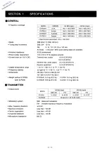 Предварительный просмотр 4 страницы Icom IC-970A Service Manual