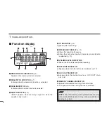 Preview for 6 page of Icom IC-A110 Instruction Manual