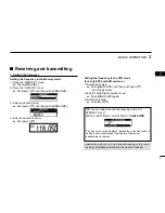 Preview for 11 page of Icom IC-A120 Basic Manual