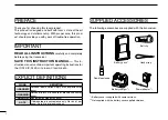 Предварительный просмотр 2 страницы Icom IC-A14 Instruction Manual