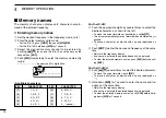 Preview for 20 page of Icom IC-A14 Instruction Manual