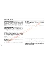 Preview for 4 page of Icom IC-A14IC-A14S Instruction Manual