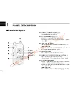 Preview for 6 page of Icom IC-A14IC-A14S Instruction Manual