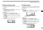 Предварительный просмотр 27 страницы Icom IC-A14S Instruction Manual