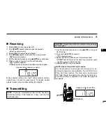 Preview for 15 page of Icom IC-A15S Instruction Manual