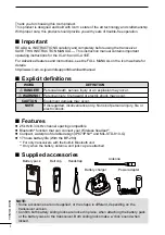 Preview for 2 page of Icom IC-A16E Basic Manual