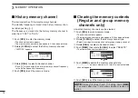 Предварительный просмотр 18 страницы Icom IC-A210 Instruction Manual