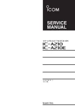 Preview for 197 page of Icom IC-A210 Service Manual