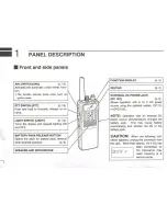 Предварительный просмотр 4 страницы Icom IC-A22 Instruction Manual