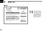 Preview for 34 page of Icom IC-A220T Instruction Manual