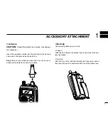 Предварительный просмотр 5 страницы Icom IC-A23 Instruction Manual