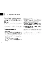 Предварительный просмотр 12 страницы Icom IC-A23 Instruction Manual