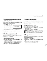 Предварительный просмотр 13 страницы Icom IC-A23 Instruction Manual