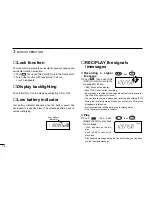 Preview for 14 page of Icom IC-A23 Instruction Manual