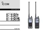 Icom IC-A25 Basic Manual предпросмотр