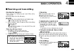 Preview for 13 page of Icom IC-A25N Basic Manual