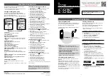 Preview for 1 page of Icom IC-A25N Navigation Manual