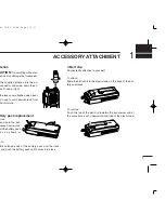 Preview for 5 page of Icom IC-A4 Instruction Manual