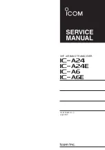 Icom IC-A6 Service Manual preview