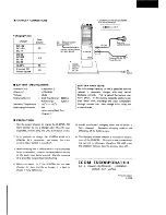 Предварительный просмотр 2 страницы Icom IC-BP5A Instructions