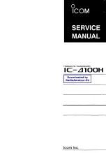 Предварительный просмотр 1 страницы Icom IC-DELTA100H Service Manual