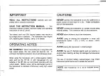 Preview for 2 page of Icom IC-Delta1A Instruction Manual