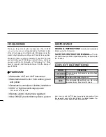 Preview for 2 page of Icom IC-E208 Instruction Manual