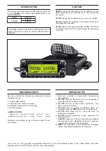 Предварительный просмотр 2 страницы Icom IC-E2820 Service Manual