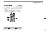 Preview for 77 page of Icom IC-E7 Instruction Manual