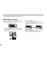 Preview for 36 page of Icom IC-E91 Instruction Manual