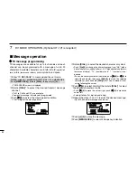 Preview for 58 page of Icom IC-E91 Instruction Manual