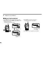 Предварительный просмотр 74 страницы Icom IC-E91 Instruction Manual