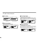 Предварительный просмотр 106 страницы Icom IC-E91 Instruction Manual