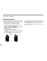 Preview for 122 page of Icom IC-E91 Instruction Manual