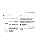 Preview for 6 page of Icom IC-F10 Instruction Manual