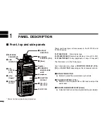 Предварительный просмотр 4 страницы Icom IC-F1000 series Operating Manual