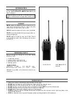 Предварительный просмотр 2 страницы Icom IC-F11 Service Manual