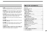 Preview for 3 page of Icom IC-F111 Instruction Manual